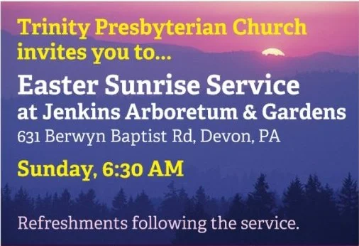 Easter Sunrise Service at Jenkins Arboretum &amp; Gardens