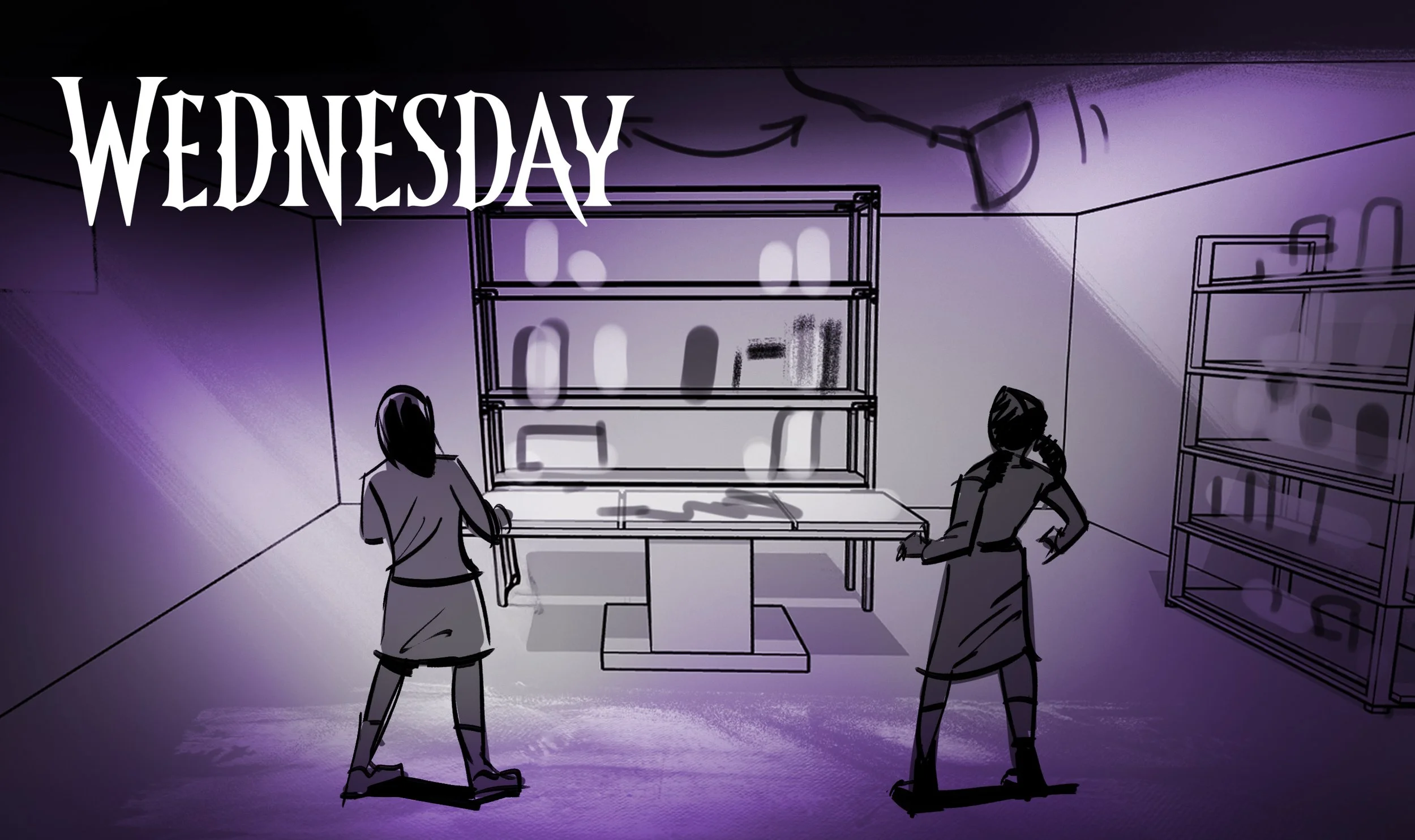 Wednesday (s1) Ep 6 — Gates Mansion