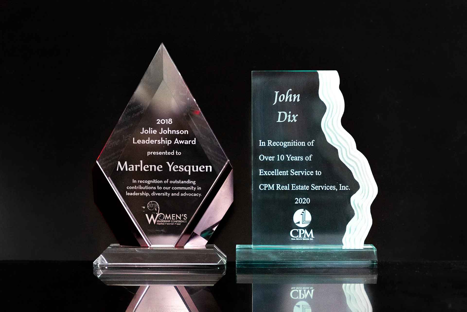 Glass and Jade Awards by BiG sign fx