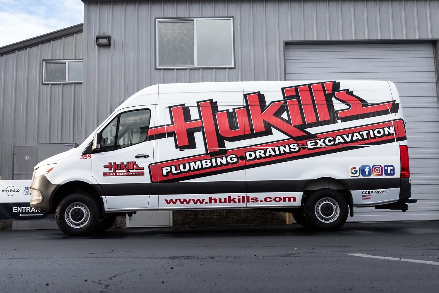 Hukill's Commercial Wrap