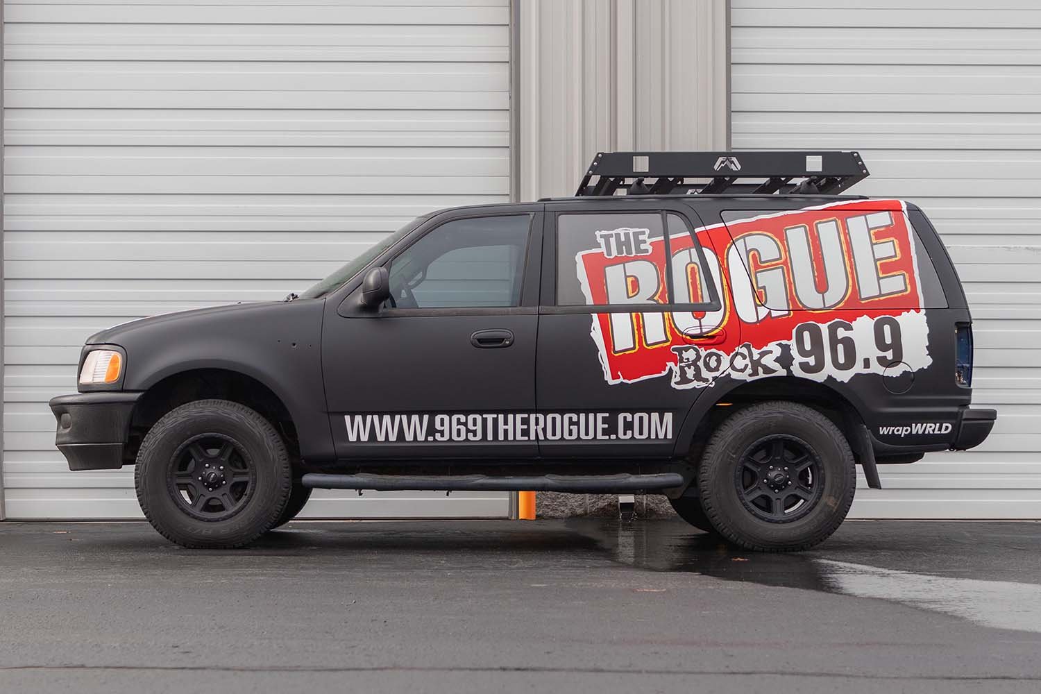 the rogue commercial wrap