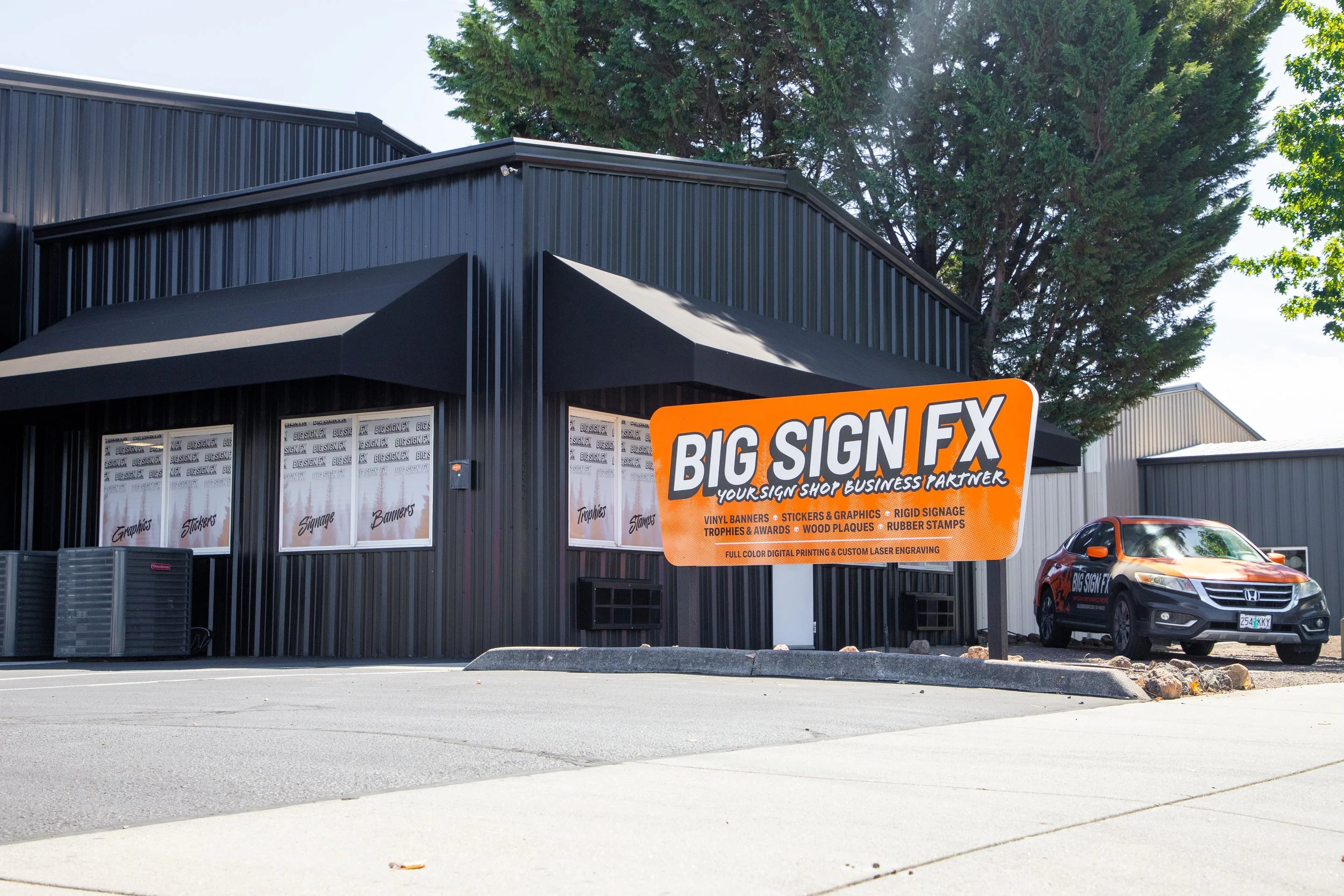 BIG SIGN FX FRONT SIGN