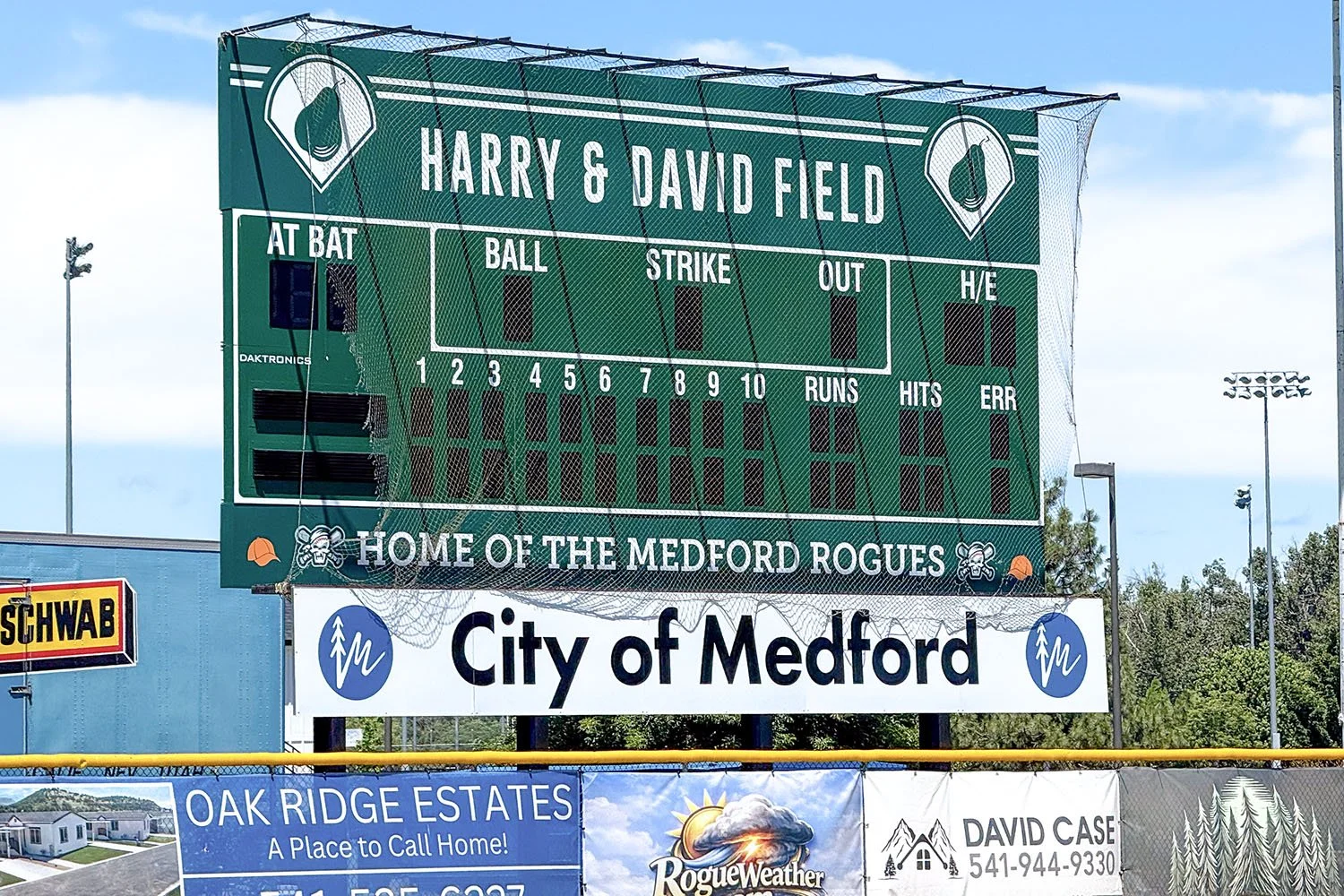 Large Scoreboard sign