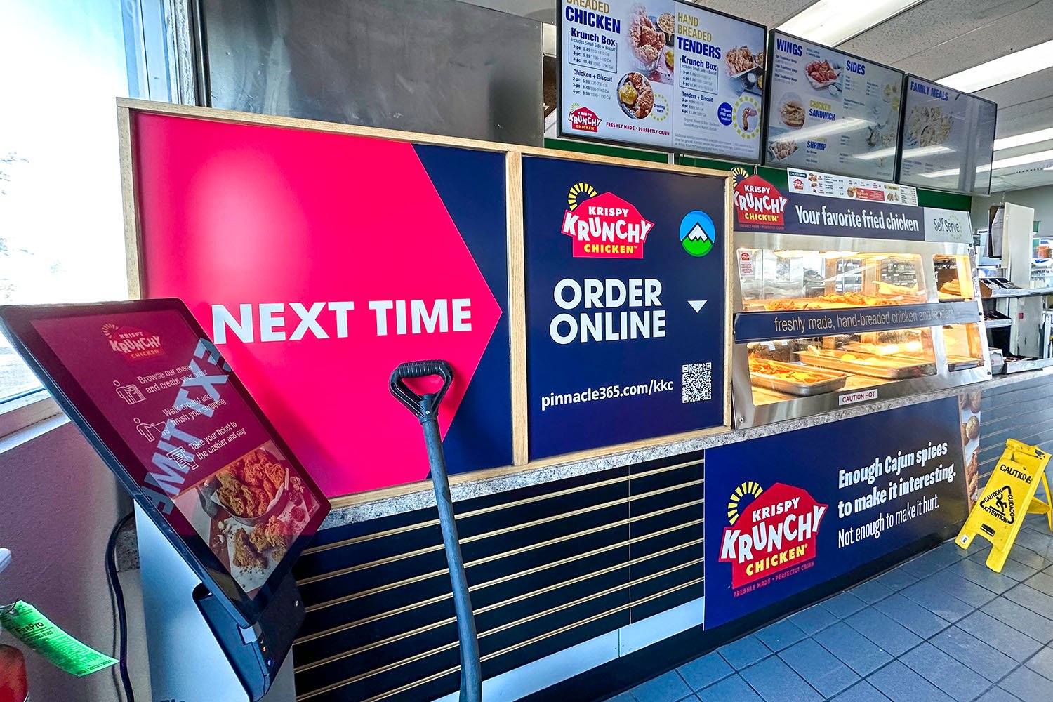 Next Time Order Online Interior Window Graphics for Power Market