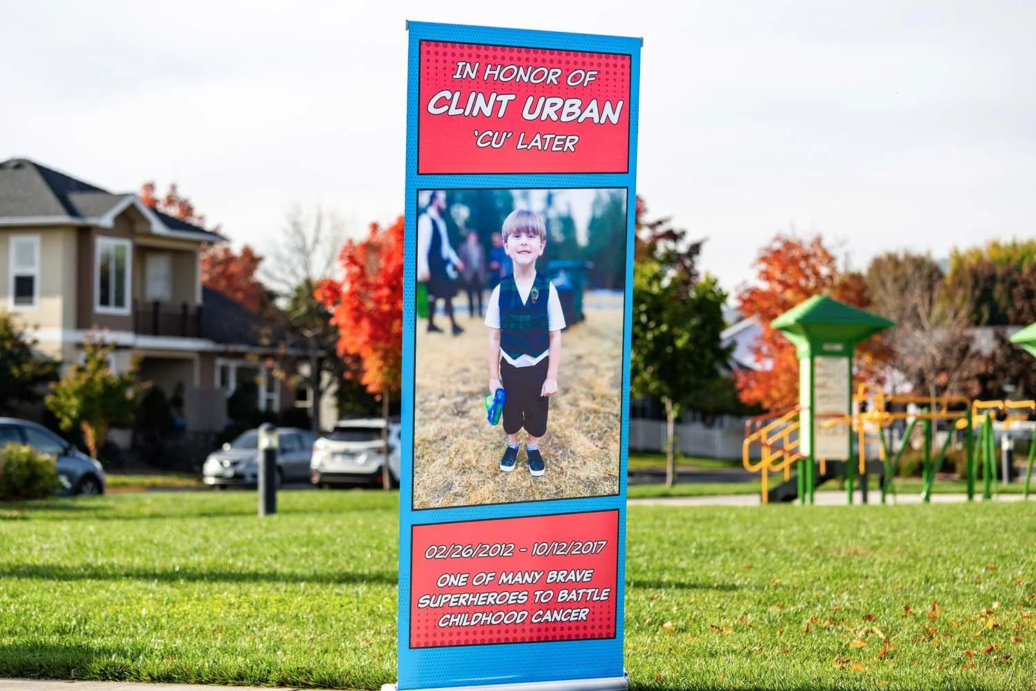 Walk n Roll Retractable Banner Example