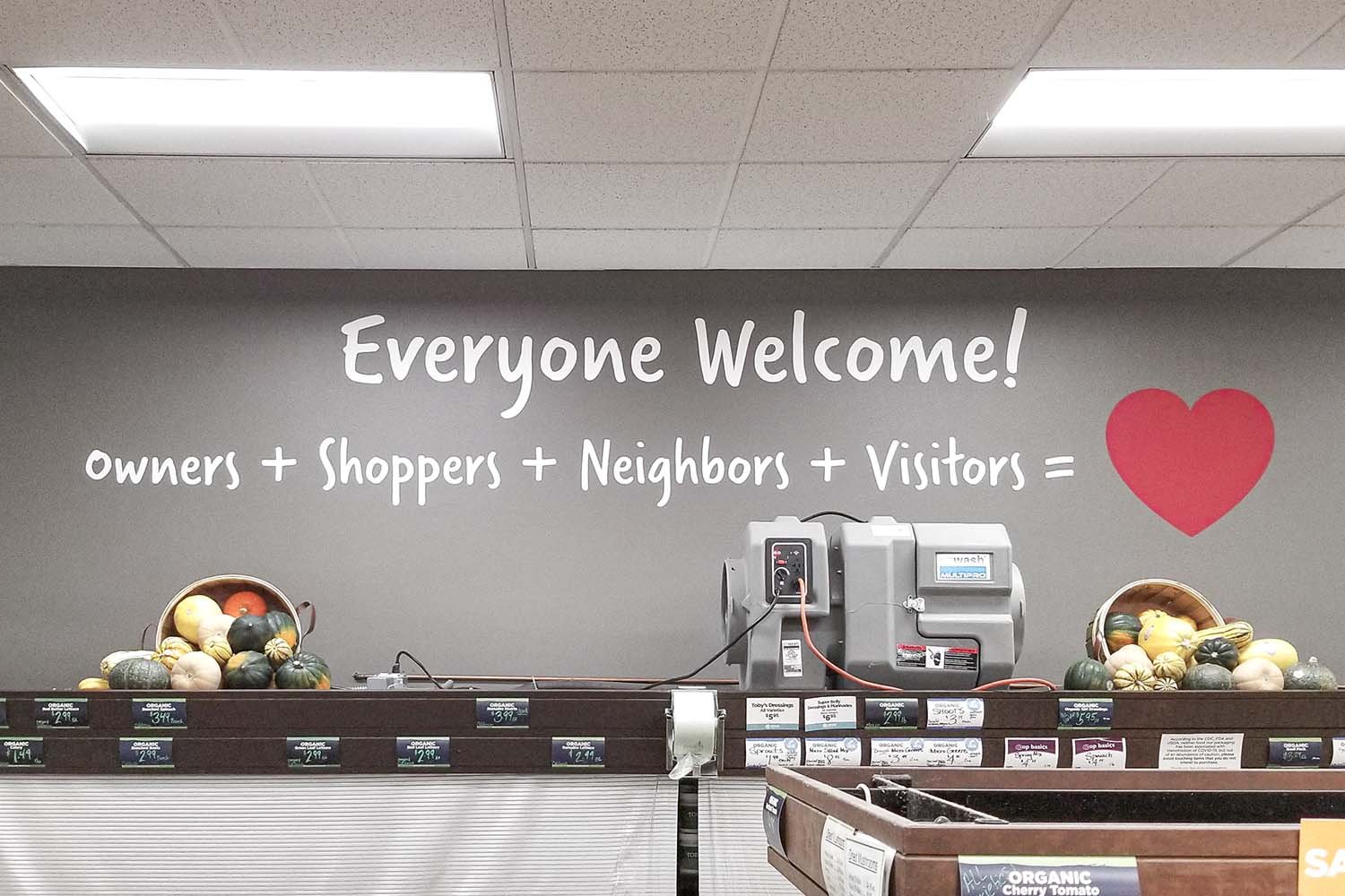 Ashland Food Coop Vinyl Lettering by BiG sign fx