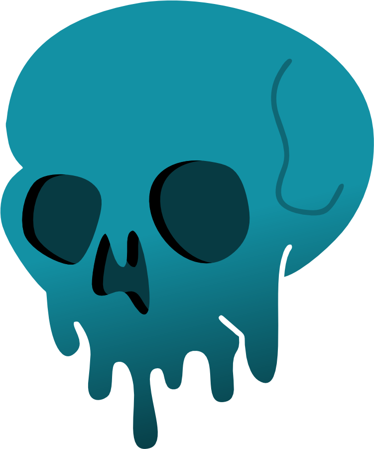 Cyan Skulls