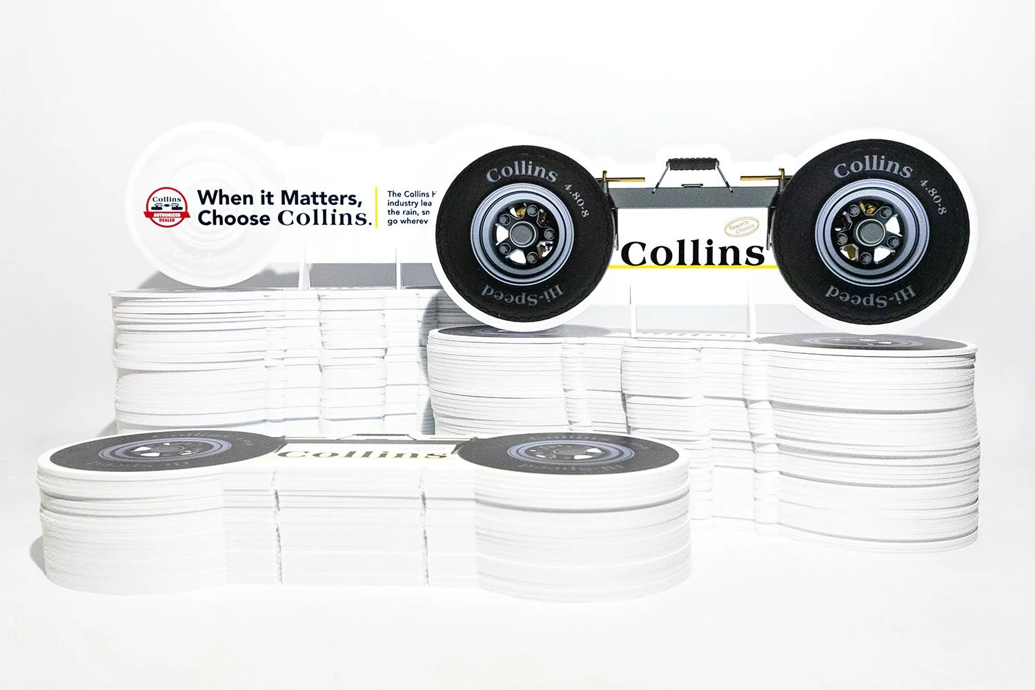 Custom Cut Stands Example
