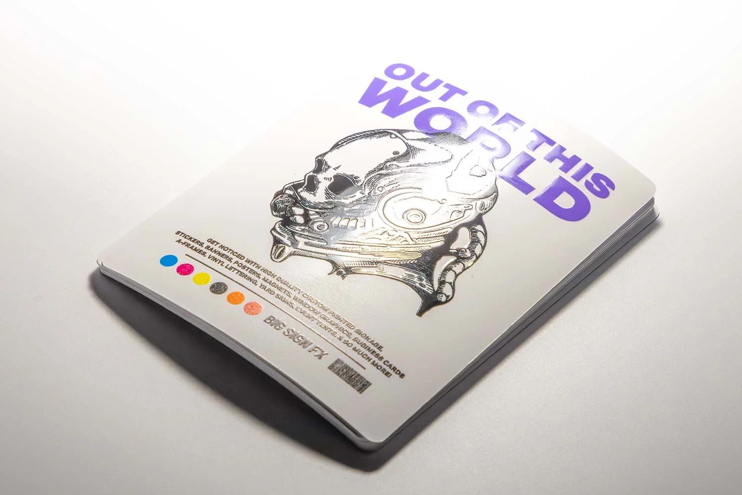 Clear Ink Embossing Sticker Example
