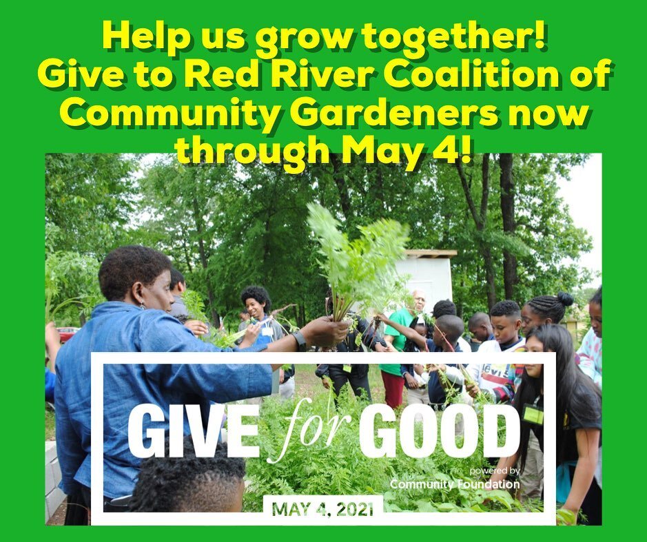 Support the efforts of the We Grow Together! Coalition by donating to RRCCG during Give for Good, now through May 4th! Follow the link in our bio to give.