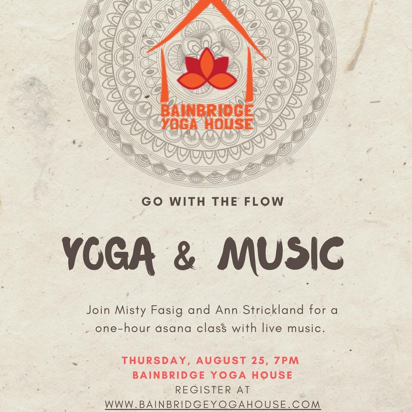 TONIGHT!!! Yoga and live music 7-8pm

With @misstdawn57 and @yaya_strickland 

Cash donations accepted for musician