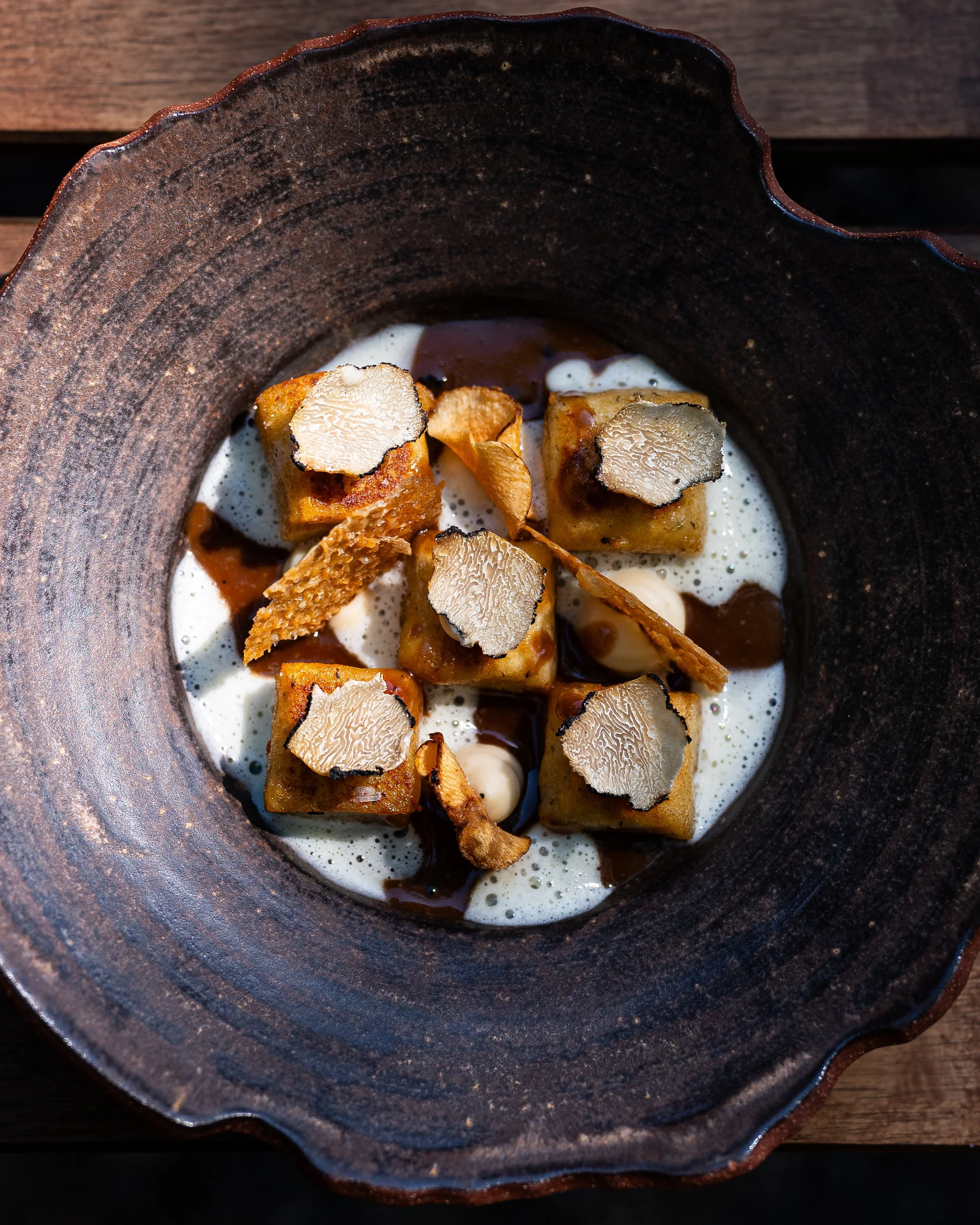 Truffle dish