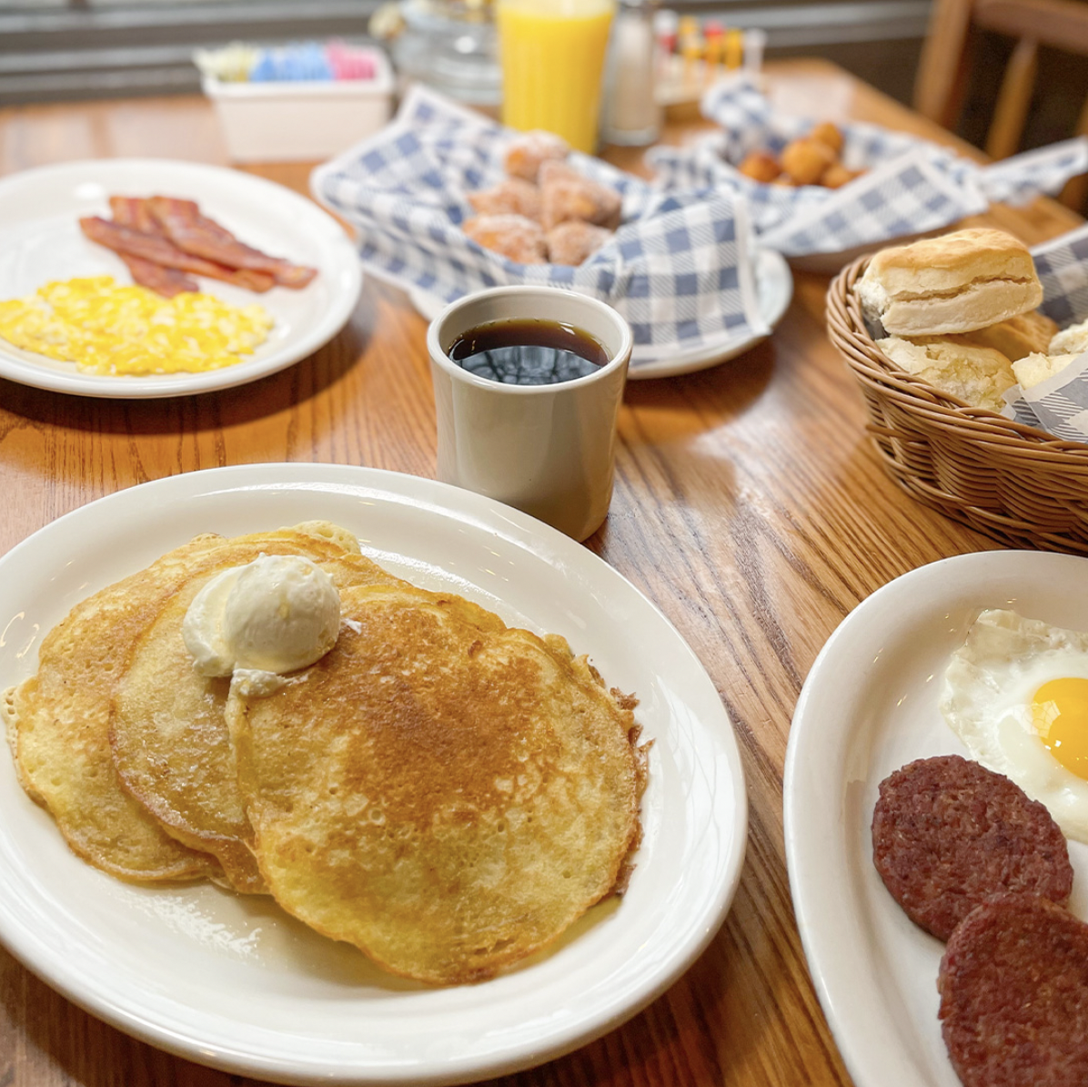 If ordering Momma’s Pancake Breakfast for the 100th time in a row is wrong, we don’t want to be right.
