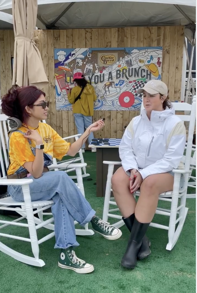 Reporting from @SomethingintheWater, where we dished out care & connected with brunch-goers before the weather put a damper on the day. We love you a BRUNCH Virginia Beach! 