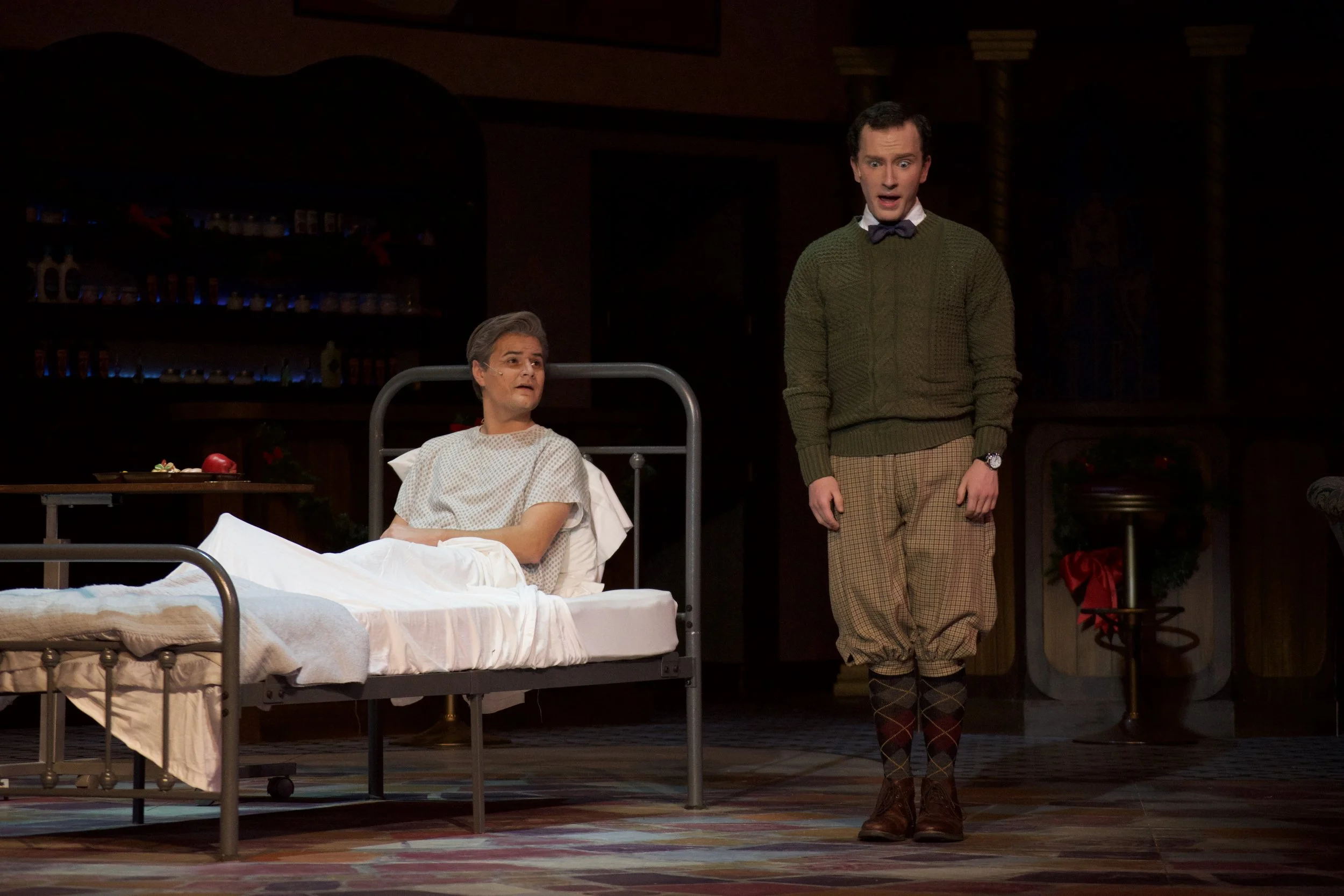 She Loves Me by Joe Masteroff |
1934 Budapest |
Scenic Design by Leo Fuller |
Lighting Design by Harrison Best |
Photos by Drew Lotter