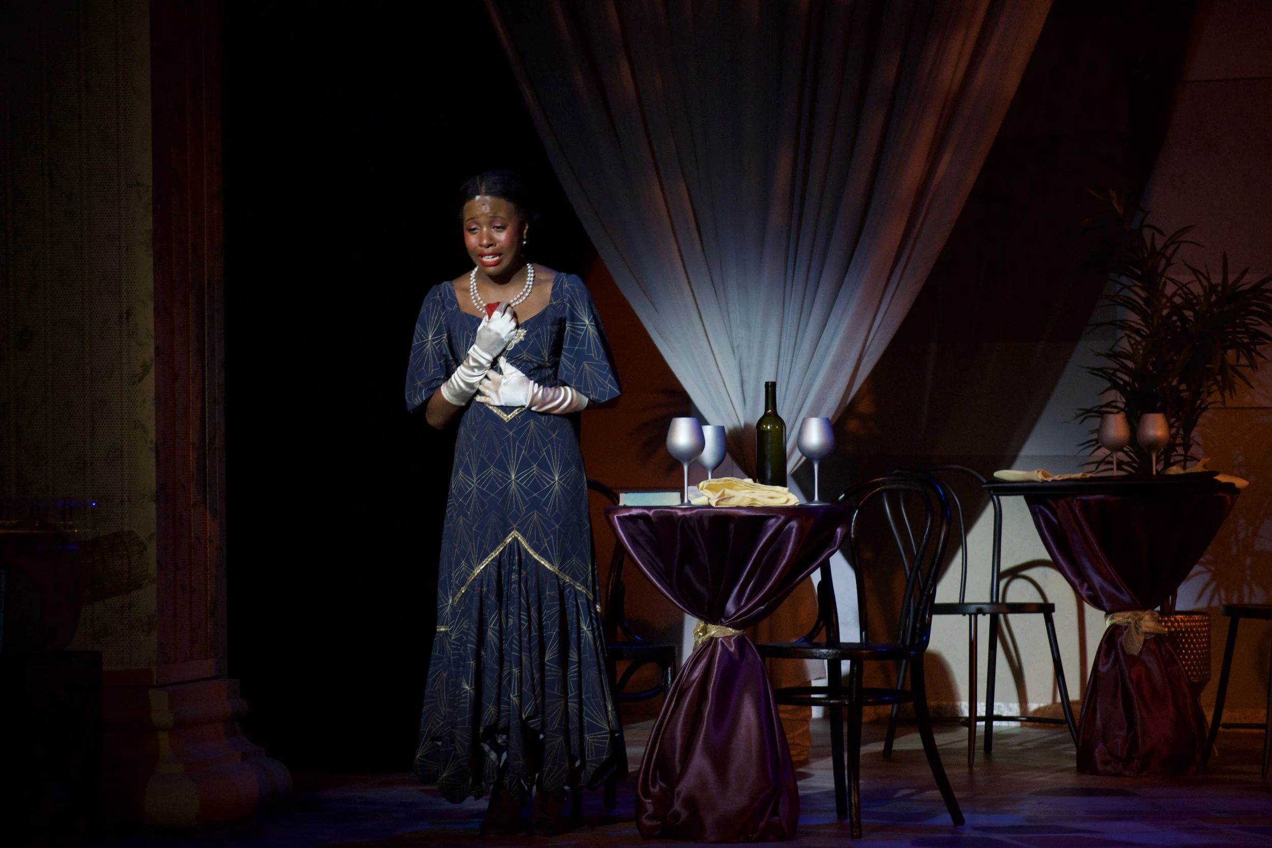 She Loves Me by Joe Masteroff |
1934 Budapest |
Scenic Design by Leo Fuller |
Lighting Design by Harrison Best |
Photos by Drew Lotter