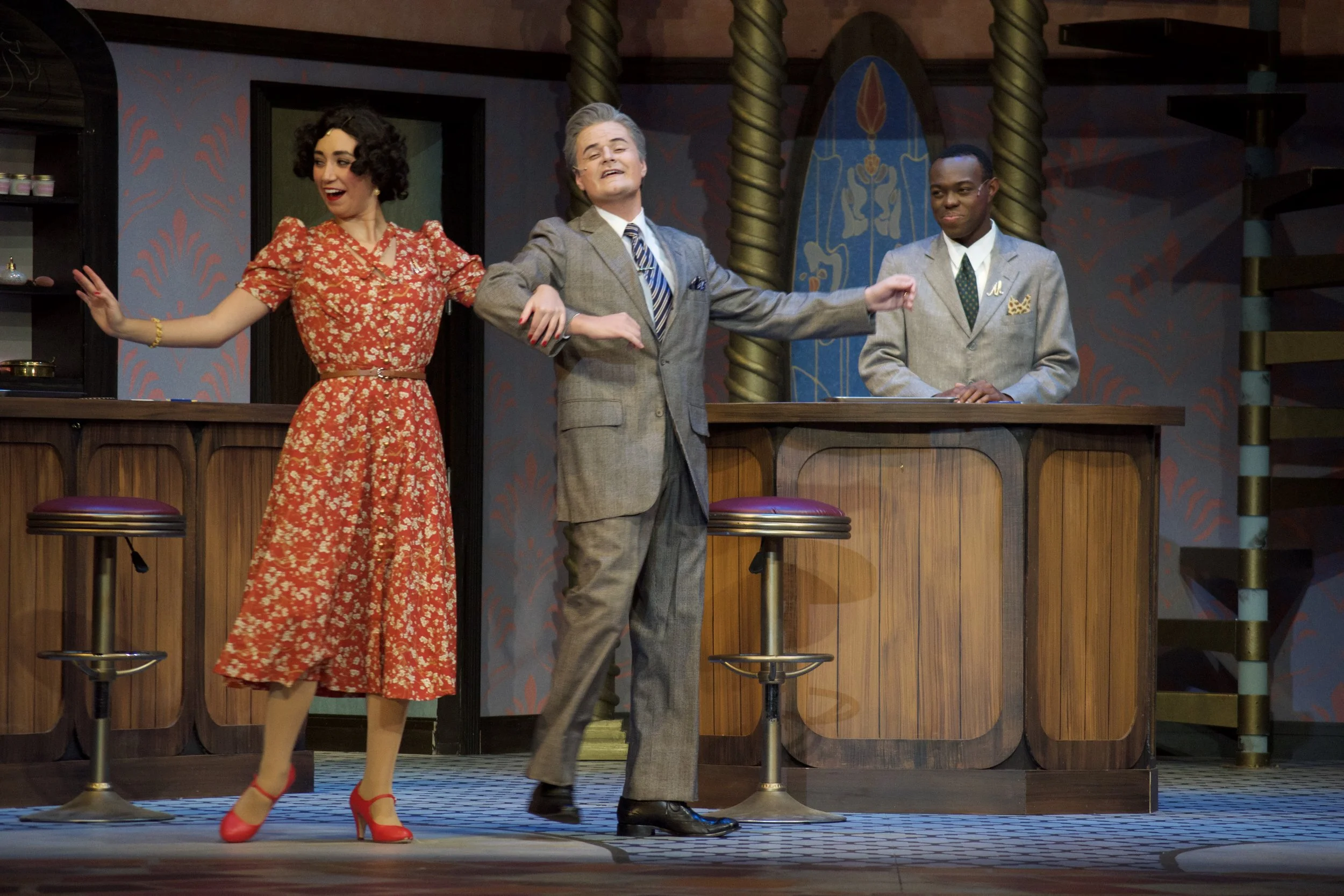 She Loves Me by Joe Masteroff |
1934 Budapest |
Scenic Design by Leo Fuller |
Lighting Design by Harrison Best |
Photos by Drew Lotter