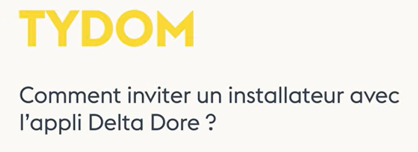Comment inviter un installateur ?