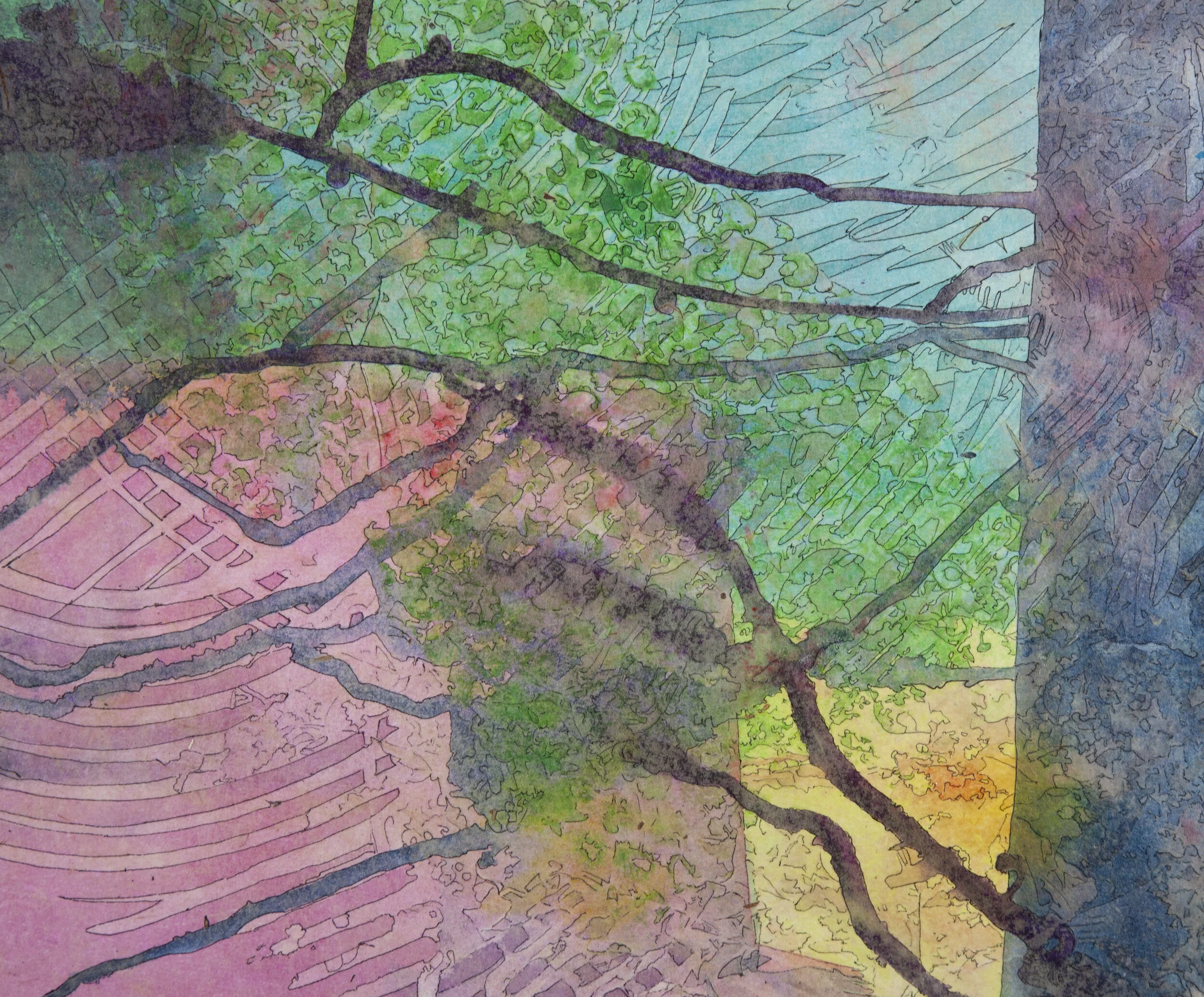 'Stents Working'  -  12 x 11  -  $415.00  (um/uf)