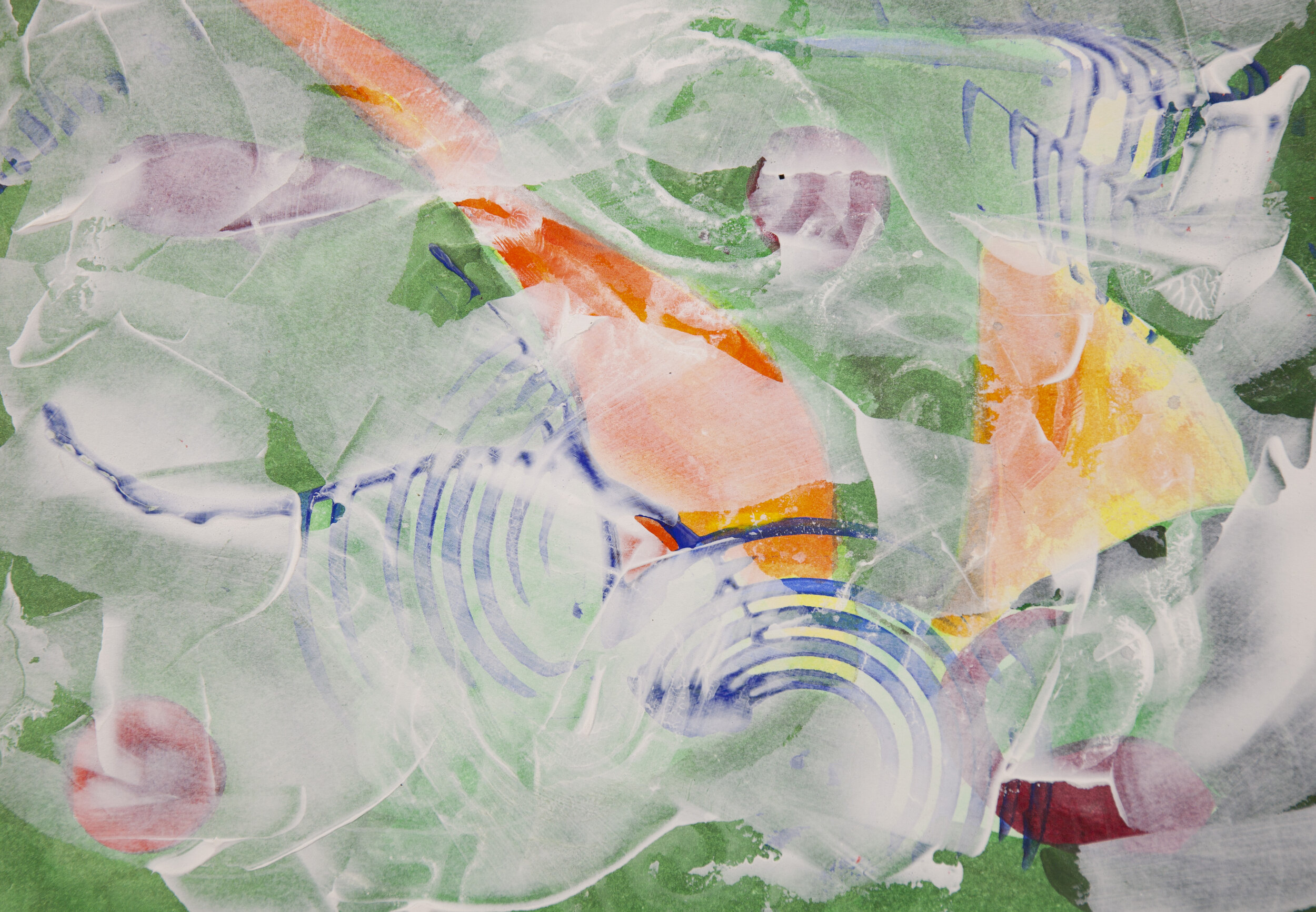 'Foliage Frolic'  -  15 x 11  -  $405.00  (um/uf)