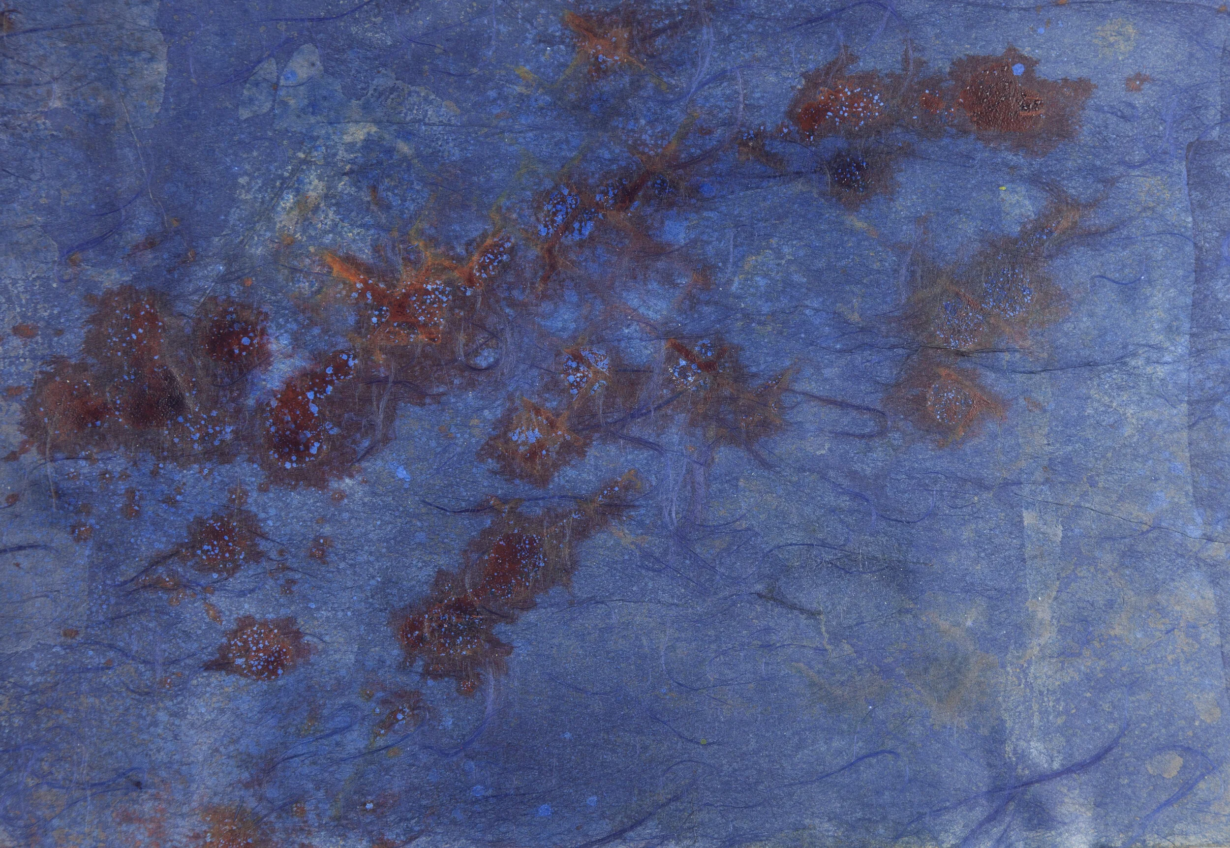 'Kinda Blueish'  -  14 x 10  -  $385.00  (um/uf)