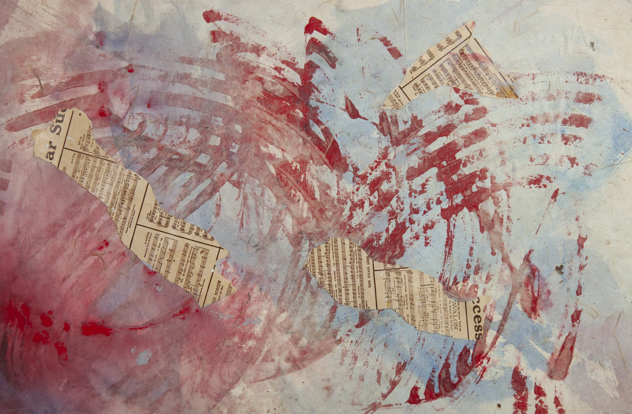 'Adagio in Crimson'  -  22 x 16  -  $550.00  (um/uf)