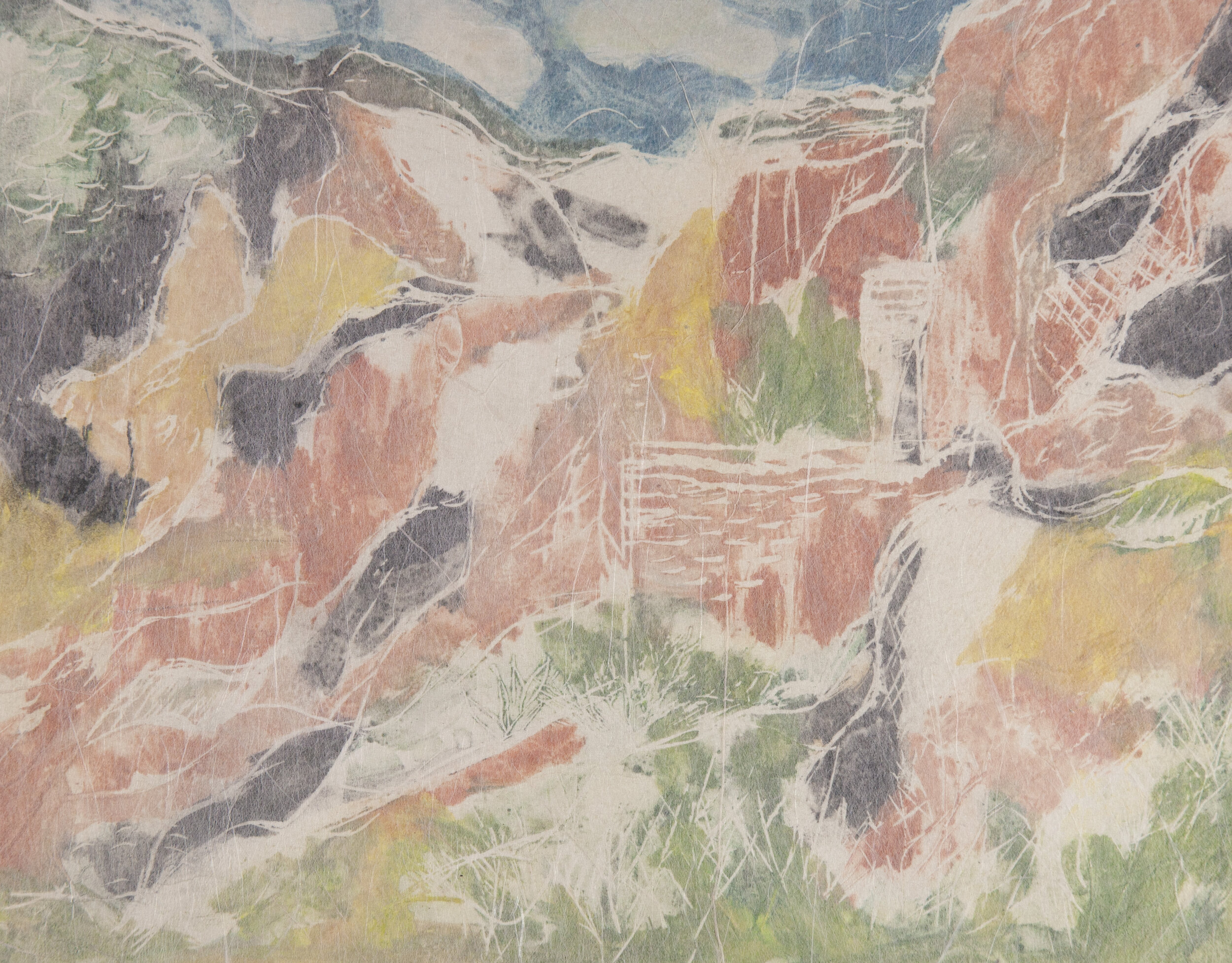 'Facade'  -  12 x 10  -  $395.00  (um/uf)