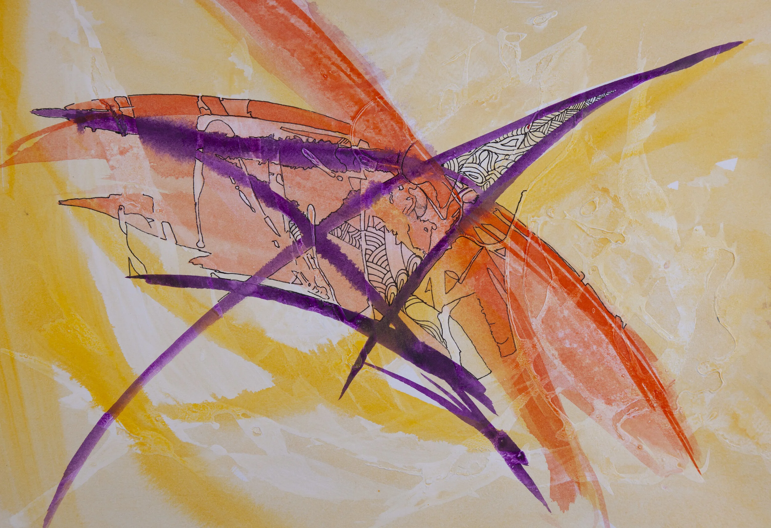 'With Authority'  -  15 x 11  -  $405.00  (um/uf)