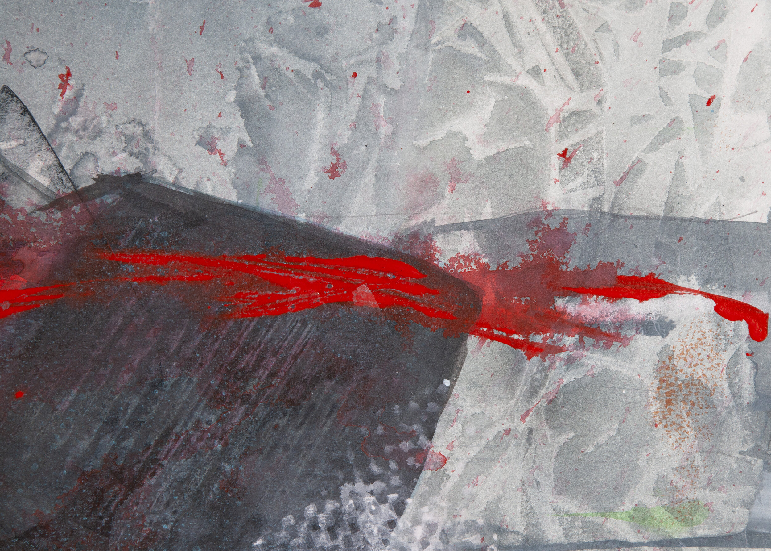 'Lava Flow'  -  10 x 8  -  $350.00  (um/uf)