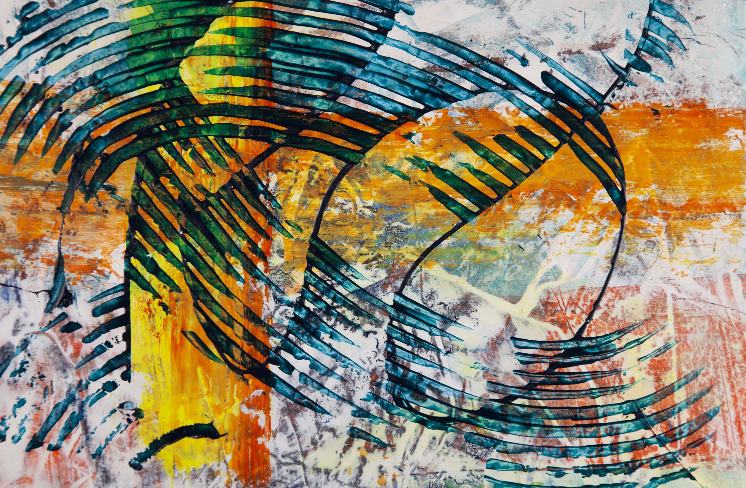 'Effusive Nature'  -  15 x 11  -  $405.00  (um/uf)