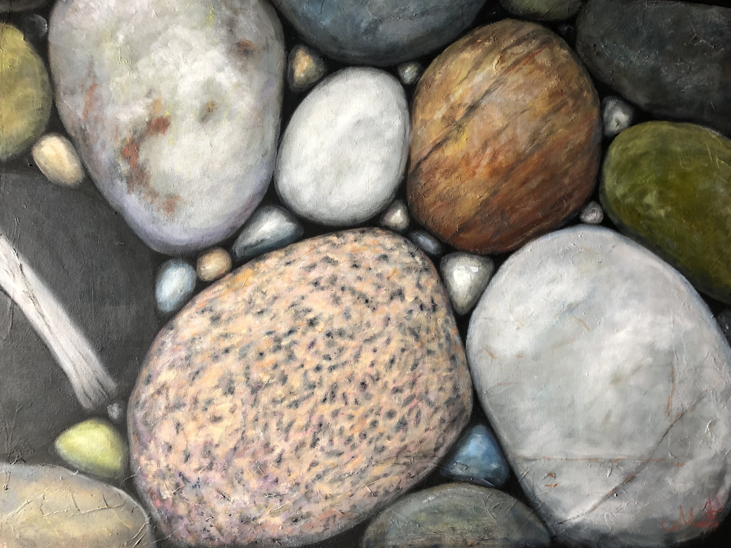 N Rosemary LaMontagne - Beach Pebbles #12.jpeg