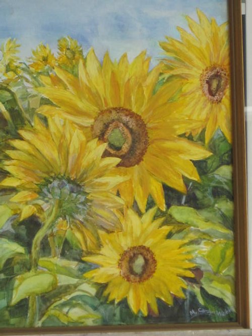 Mary Webber - Field of Sunflowers.JPG