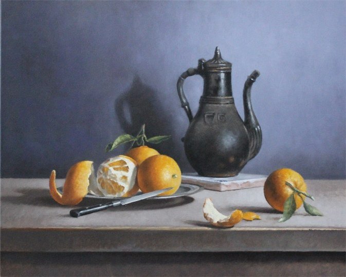 Jonathan Eiten - Oranges and Russian Tea Pot.jpg