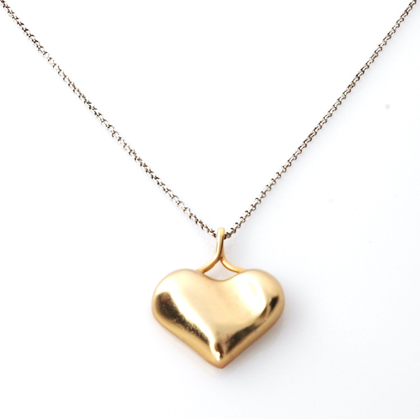 Leesa Storfer- Heart Necklace - Gold .jpeg