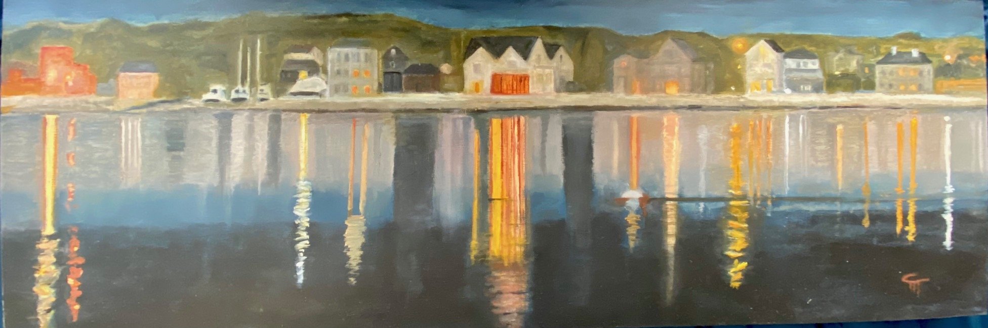 Claudia Mathews - Nightscape on the Merrimack.jpg