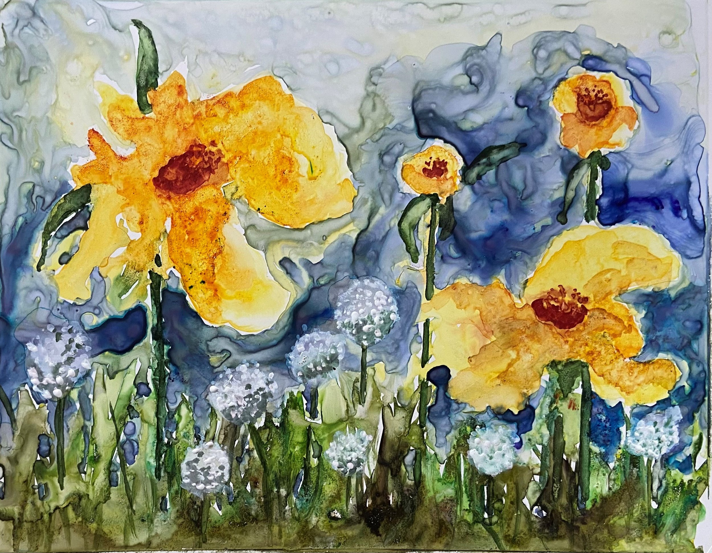 Julie Banks - Yellow Flowers.jpg