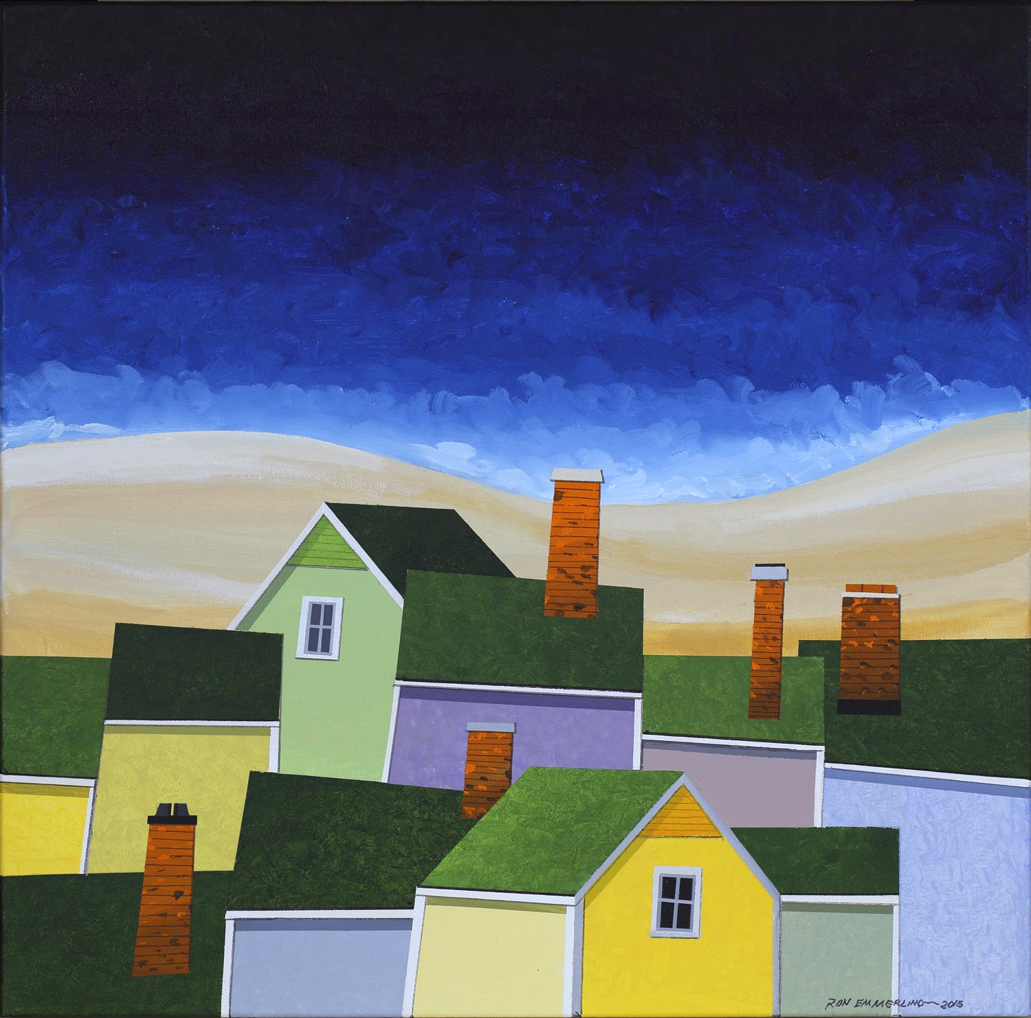 Ron Emmerling - Village By The Sea.jpeg