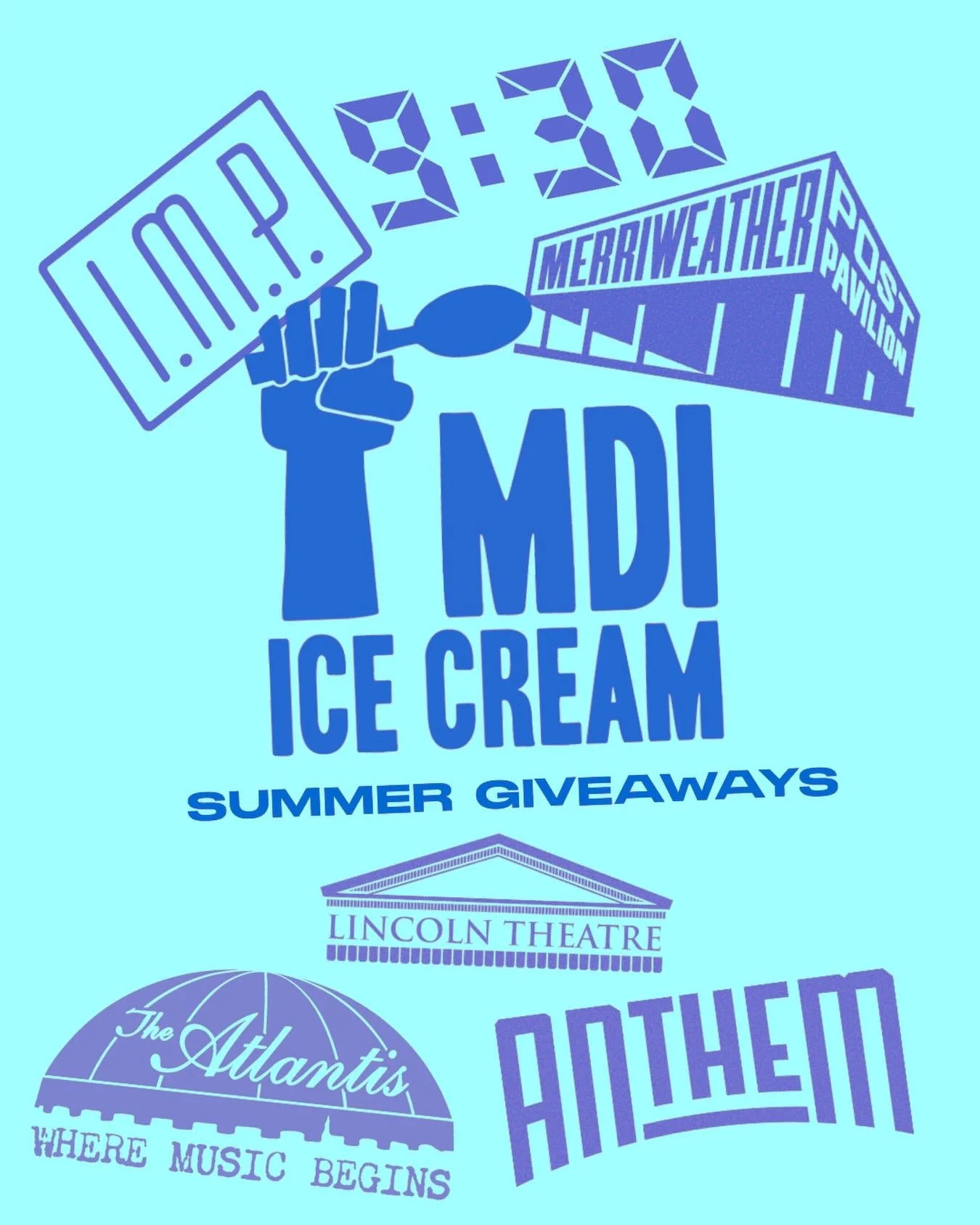 All summer long we&rsquo;ll be giving away tickets to shows with I.M.P. 🎶🍦

We&rsquo;ve got tickets for shows at 9:30 Club, Merriweather Post Pavilion, The Anthem, Lincoln Theatre, and The Atlantis.

Keep an eye on our stories throughout the summer