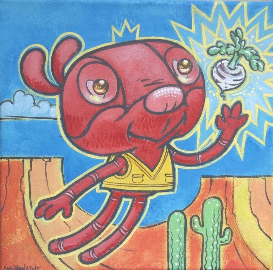 Red Pup Powerup! | $160.00