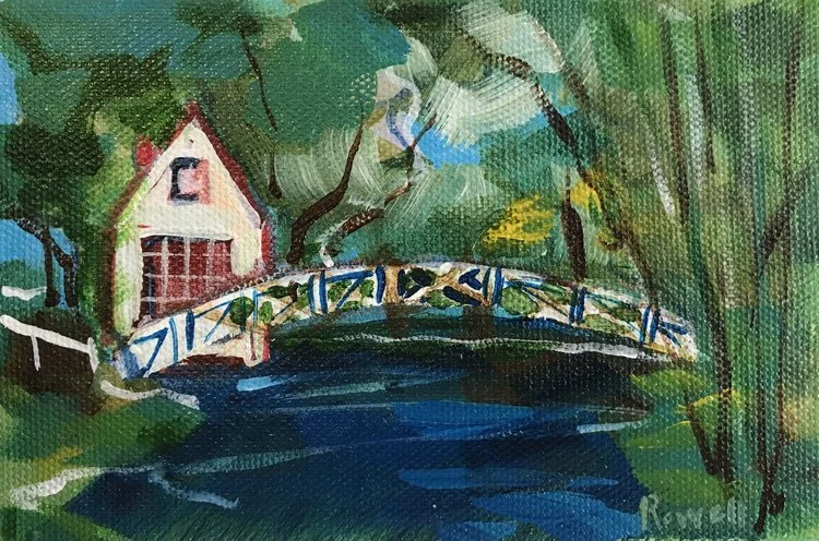 Crossing Over  (4x6)  $35