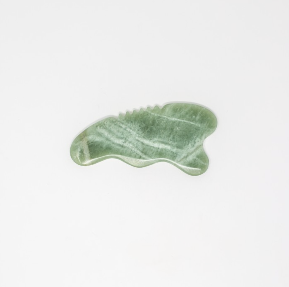 Jade Gua Sha With Teeth