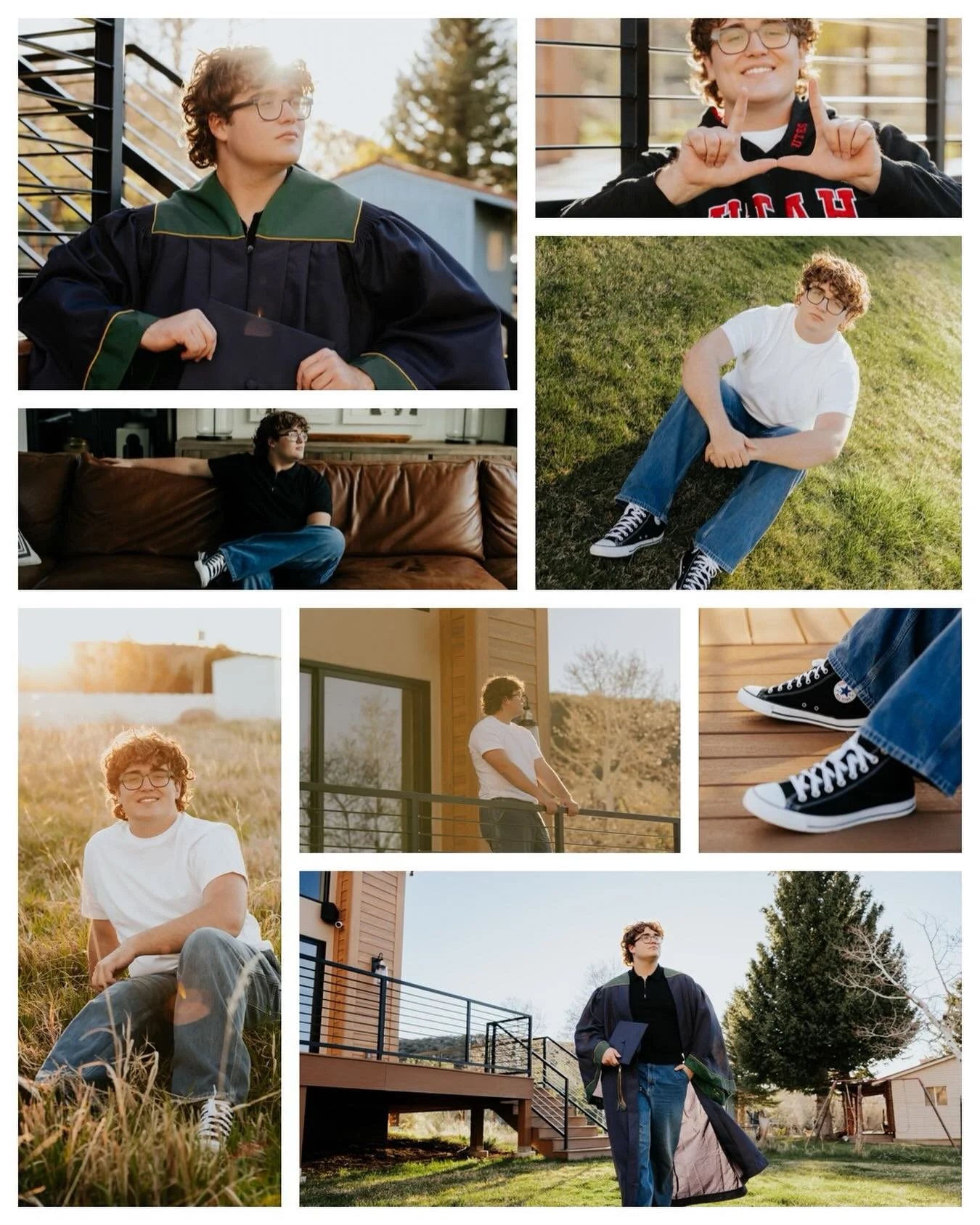 Grad pics for Kai📸✨🎉🎓🌲☀️🙌🏼 Been taking his pics since he was 8! 🥹🥹🥹

#senior #utahphotographer