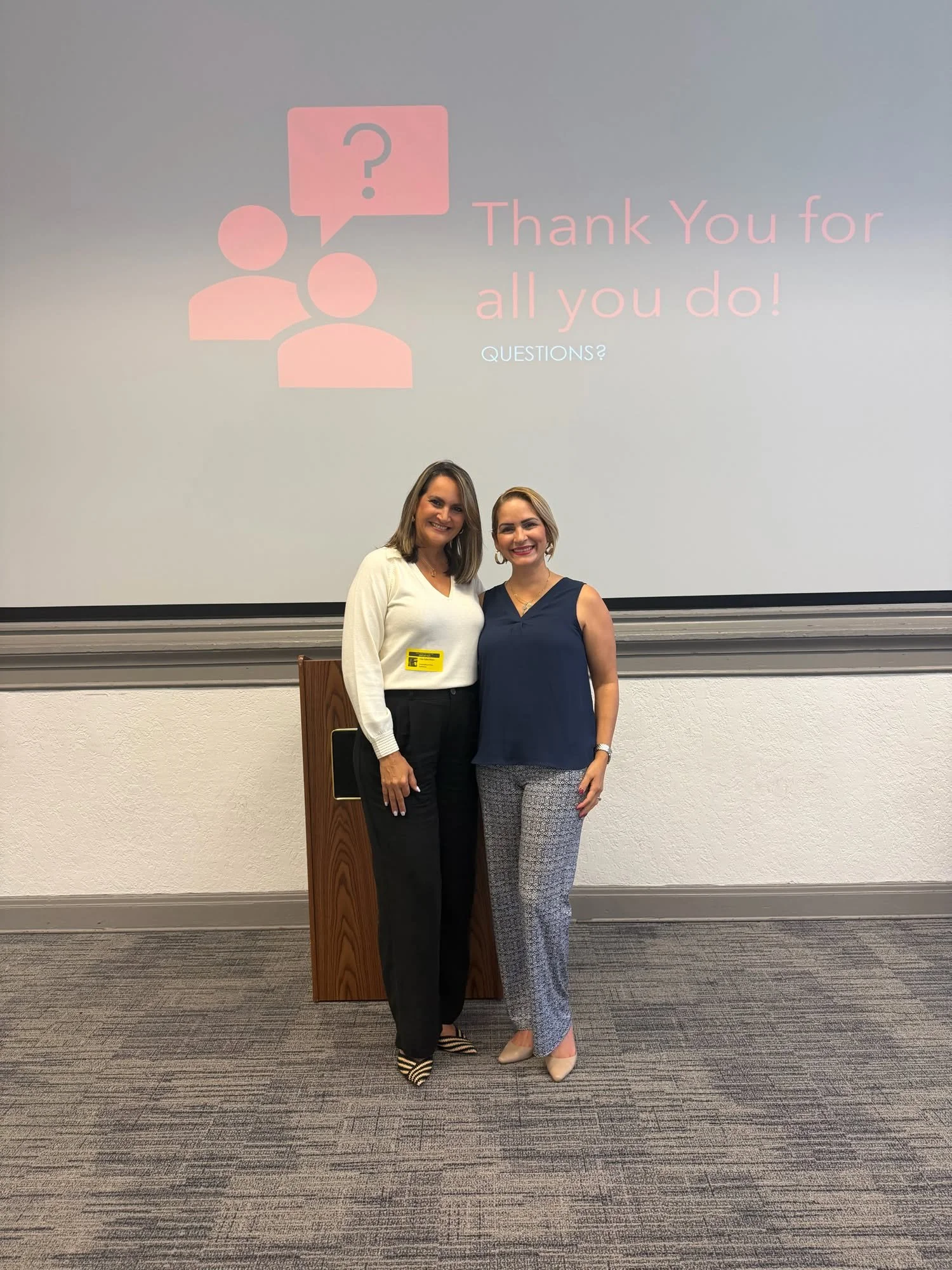 Our CEO, Dr. Nidia Medina, and Referral Supervisor, Liza Colón, joined community mental health agencies to review referral processes, access to school-based services, and collaboration between the school district and mental health providers (August 2