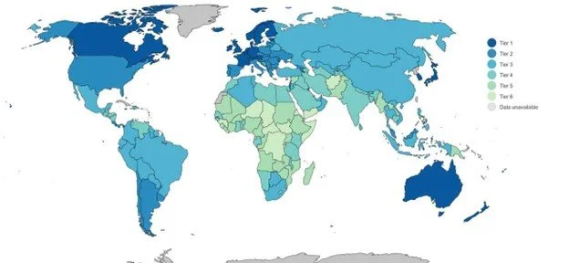 Medición de servicio médico y bienestar de vida en Canadá.