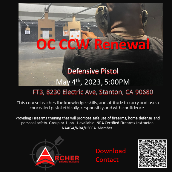CCW Renewal Course