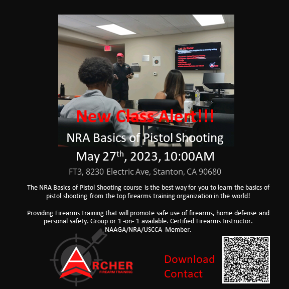 Classes — Archer Firearms Training, LLC