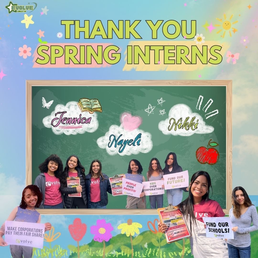 ✨🌸 THANK YOU Spring Interns&mdash; Jennica, Nayeli &amp; Nikki✨🌸 We are grateful to have them organize with us through the CA Primary Election this spring.

Watch out for these future leaders and TEACHERS 🍎👩&zwj;🏫 #interns