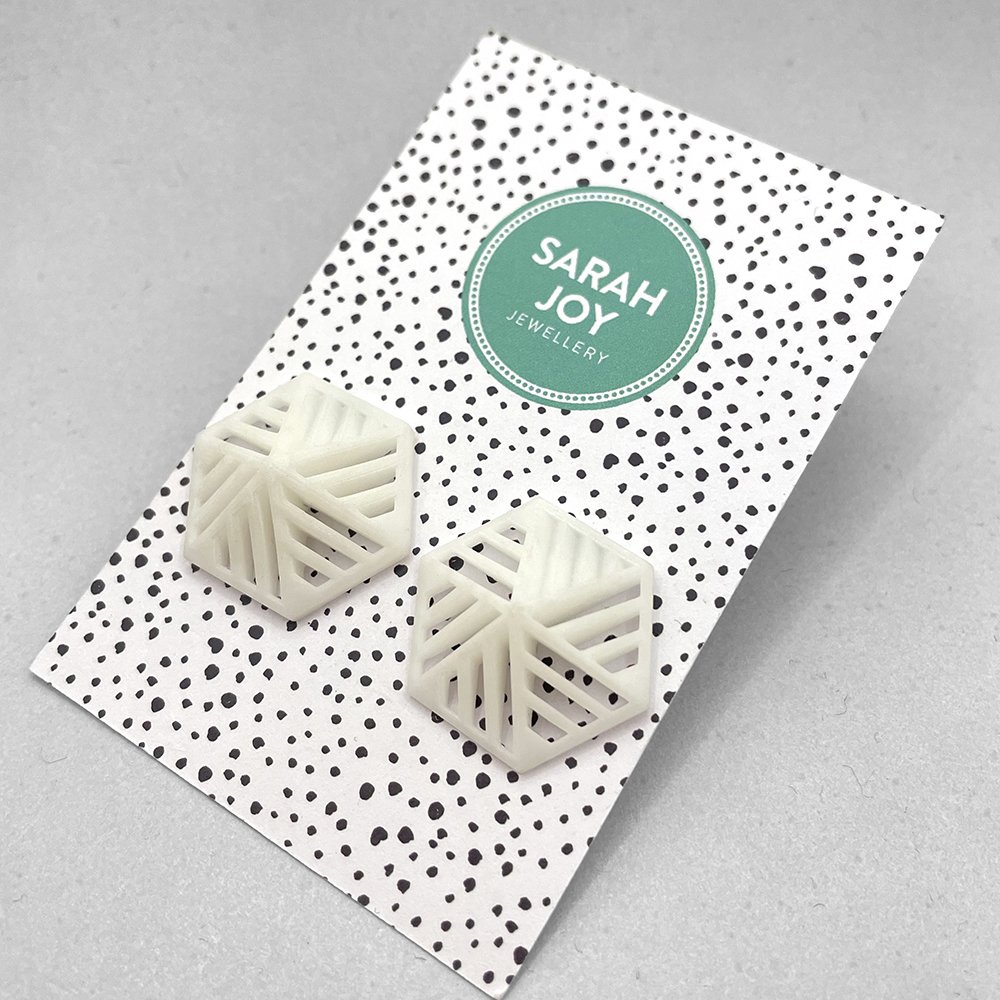 Hexagon Stripe Stud Earrings 08.jpeg