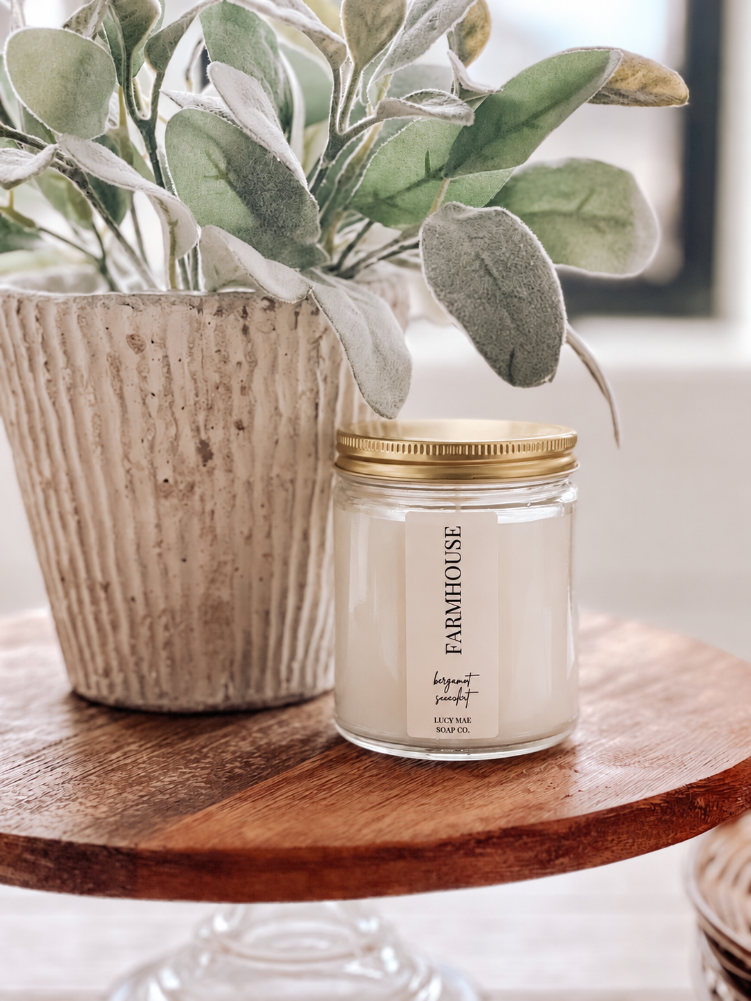 8oz. Glass Jar Candle