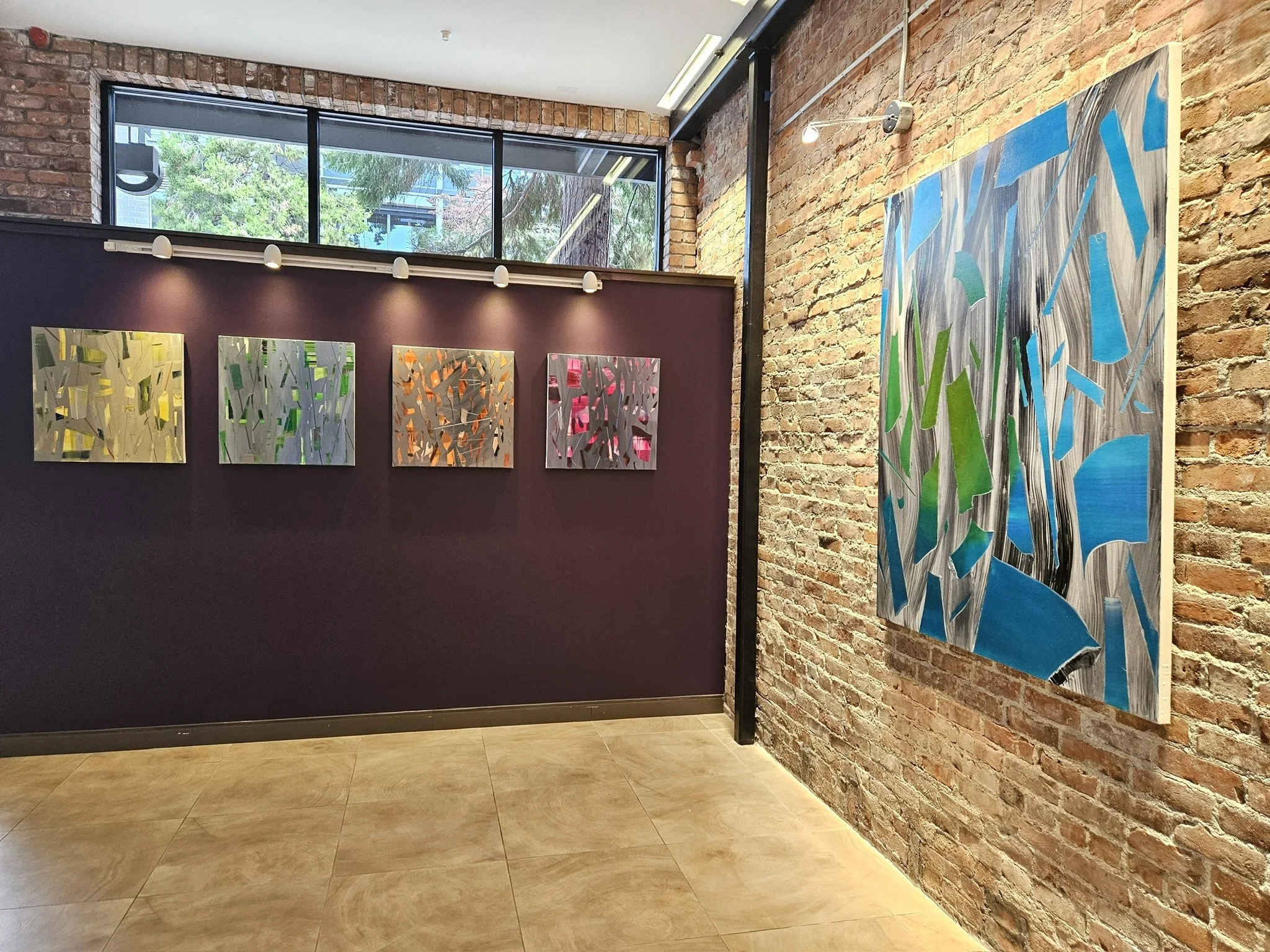 Understorey install, Ryan James Fine Arts, Seattle